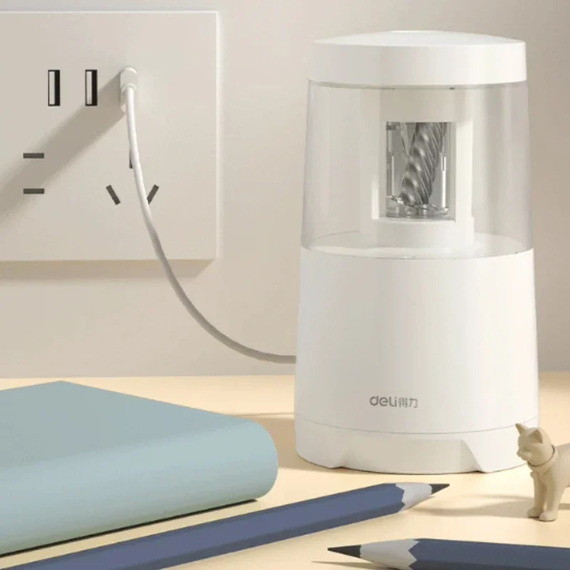 Deli elektrische puntenslijper - Electric Pencil Sharpener Usb recensie en prijs
