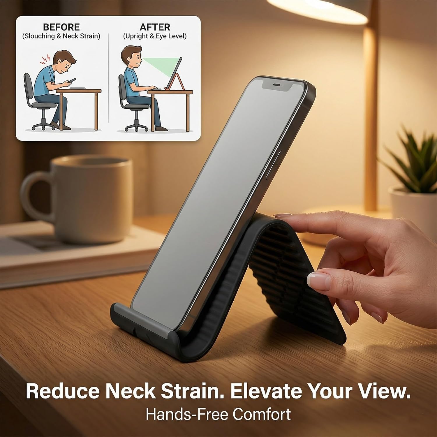 Luie draagbare telefoonstandaa - Desk Accessories recensie en prijs