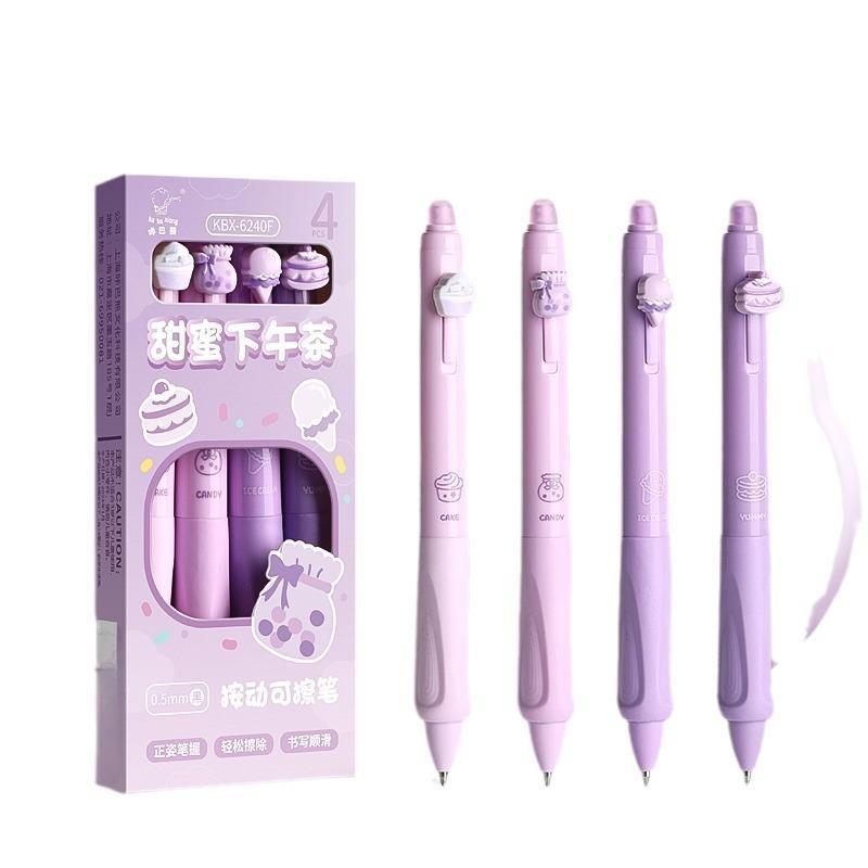 Set van 4/6 uitwisbare gelpenn - Retractable Eraser Pen Click recensie en prijs